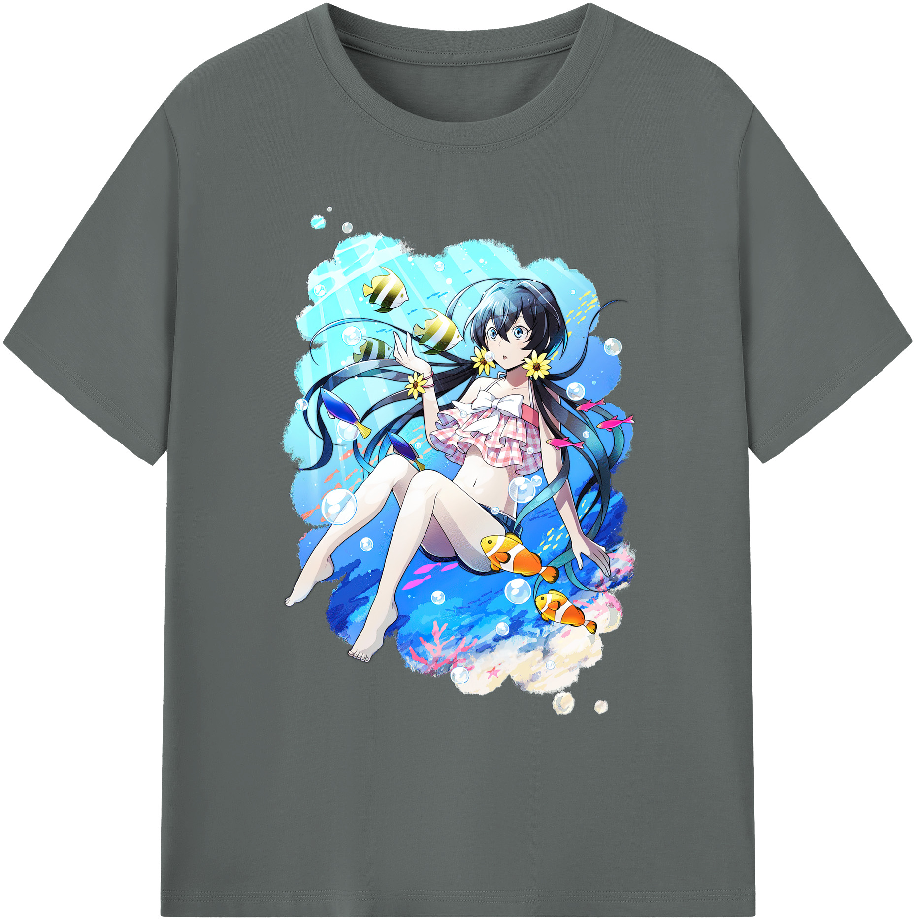 （画像用） 文豪ストレイドッグス Bungo Stray Dogs 綿100％ メンズ半袖Tシャツ｜肌触りやわらか＆通気性